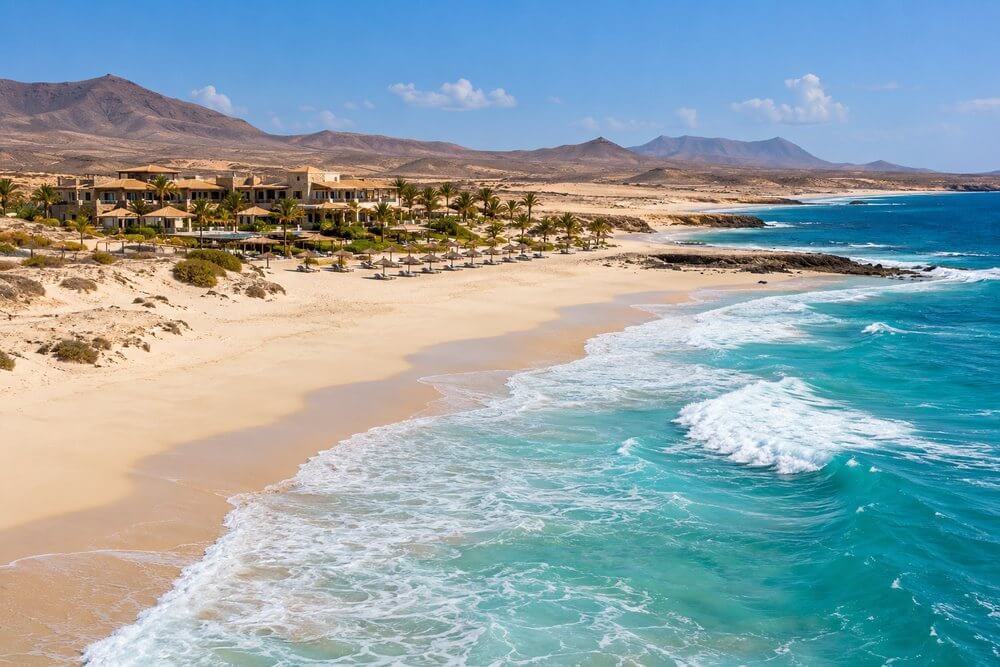 Odizolowany resort przy plaży na wyspie Boa Vista
